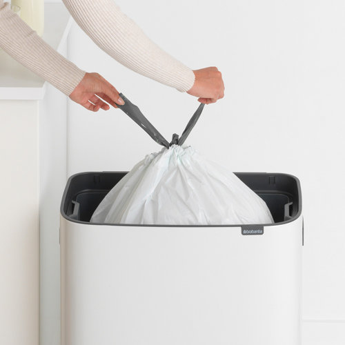 Brabantia Bo Touch Top Trash Can, 16 Gallon & Reviews Wayfair